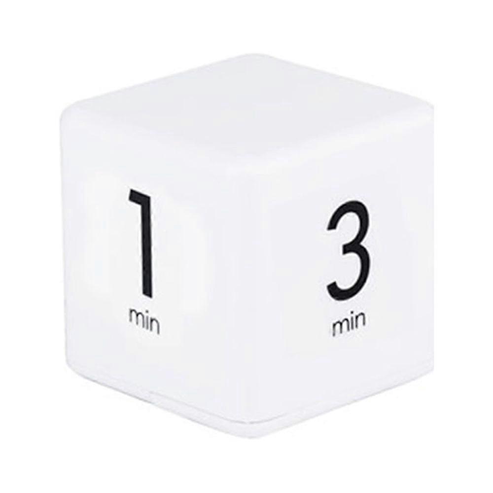 MABOTO Portable Cube Timer, Digital Kitchen Timer with 1-3-5-10 Min Flip Timing, Countdown Alarm, Digital Display for Study, Sports, Cooking, Gaming,