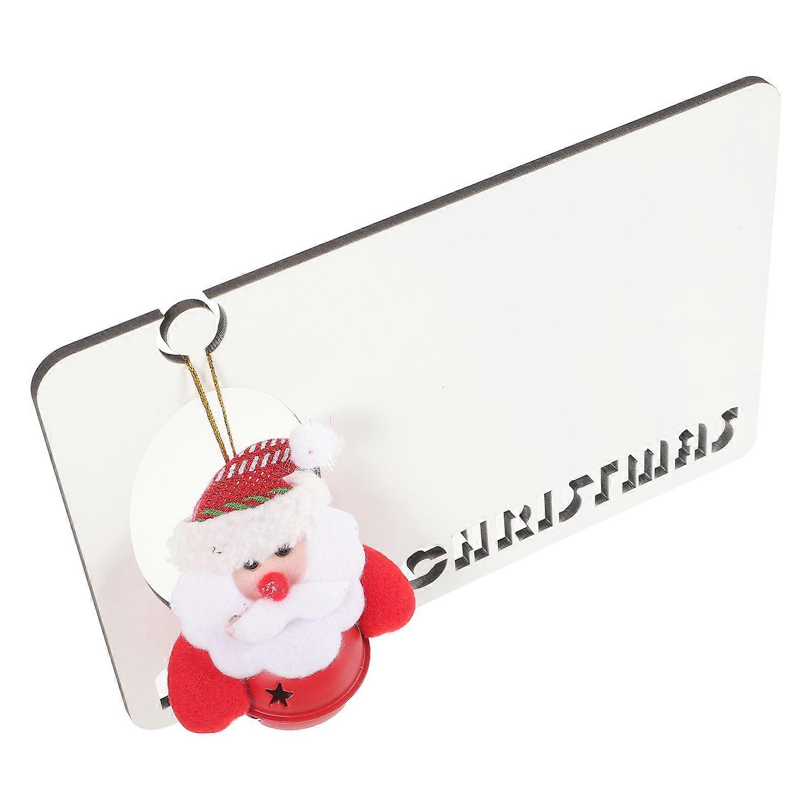 DIY Sublimation Christmas Photo Frame for Festival Decor