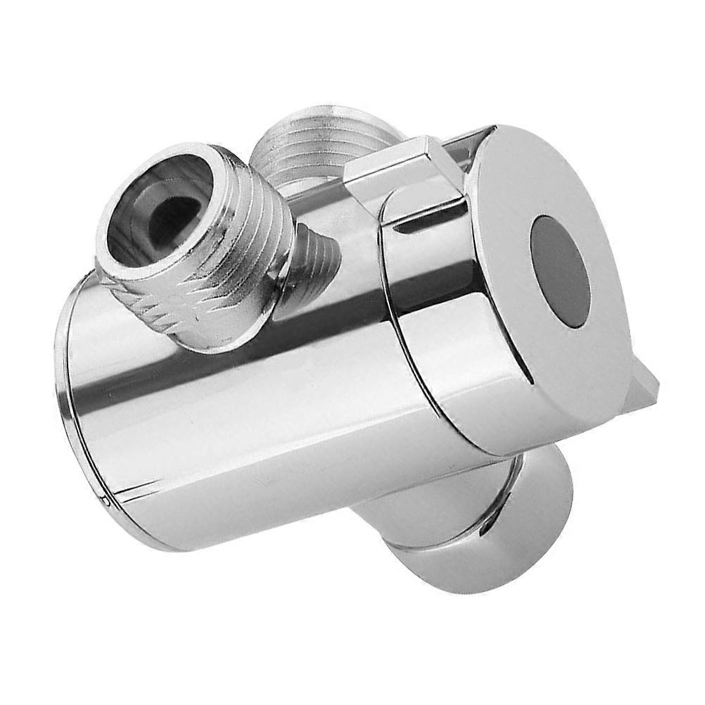 Faucet Valve Three-Way Shower Diverter Silver Water Divider 3Pcs