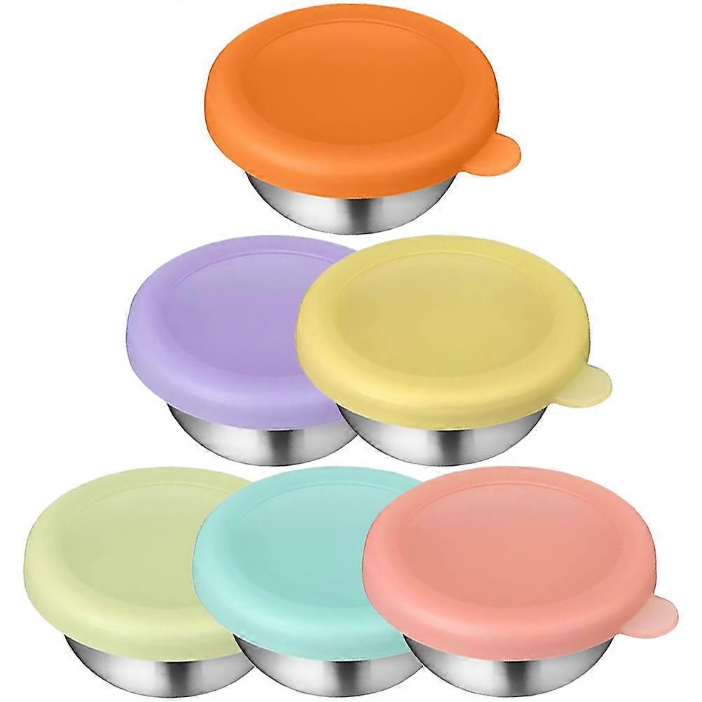 Condiment Containers for Sauce Serving 18Pcs Stainless Steel Cups