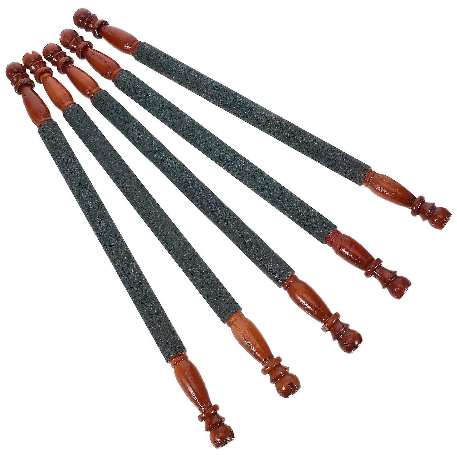 Wooden Perch for Bird Cage Claw Grinding Function 20Pcs Parrot Stand