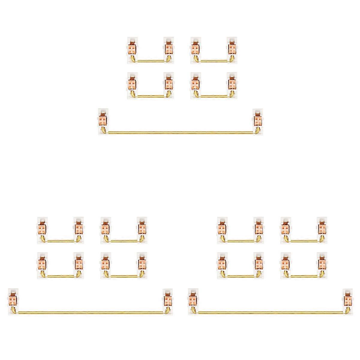 Gold Plated Plate Mounted Stabilizer for Custom Mechanical (1+4)