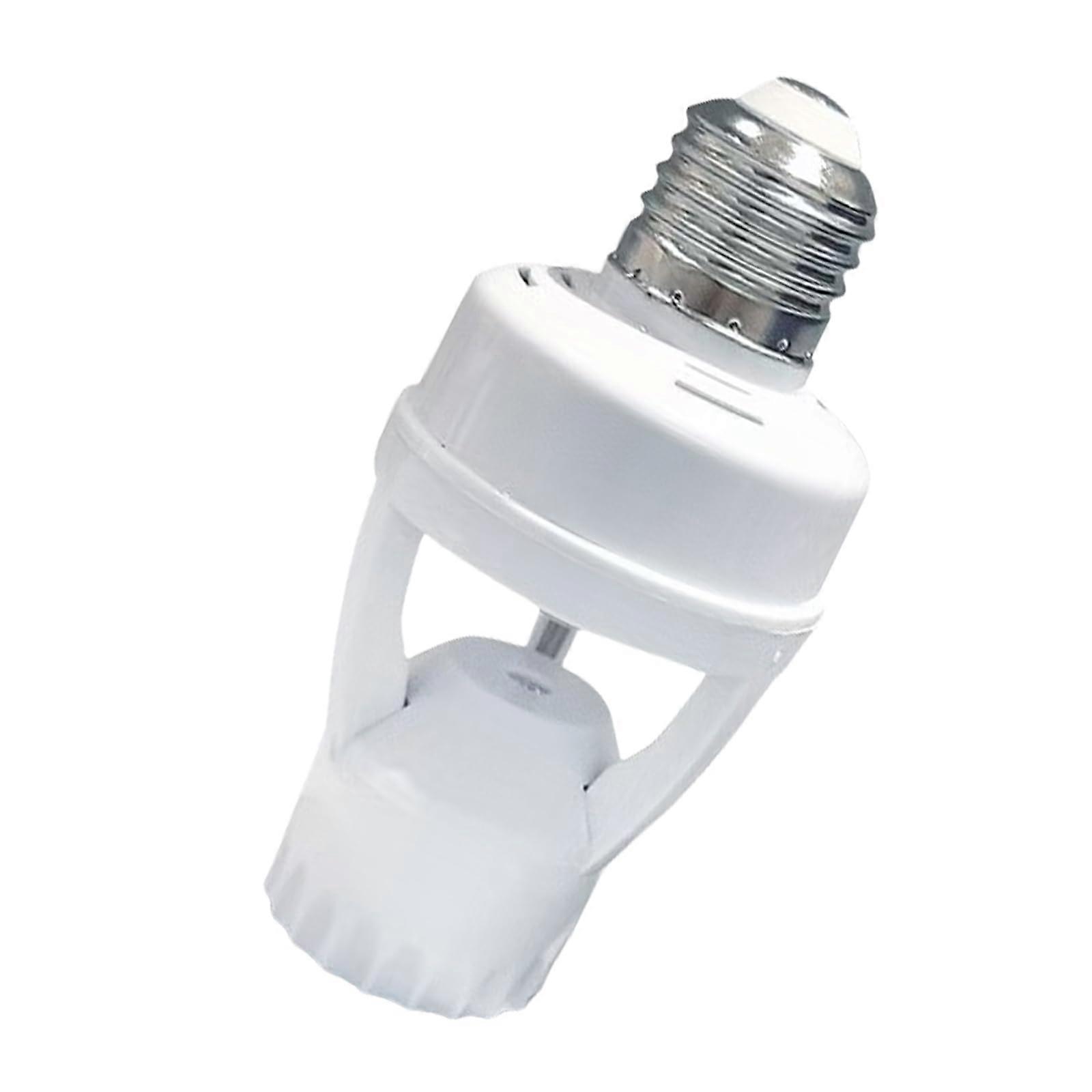 Motion Activated E27 Light Socket Adapter, Indoor Lighting, Indoor Use, Energy Efficient, Multifunction Lighting Fixture