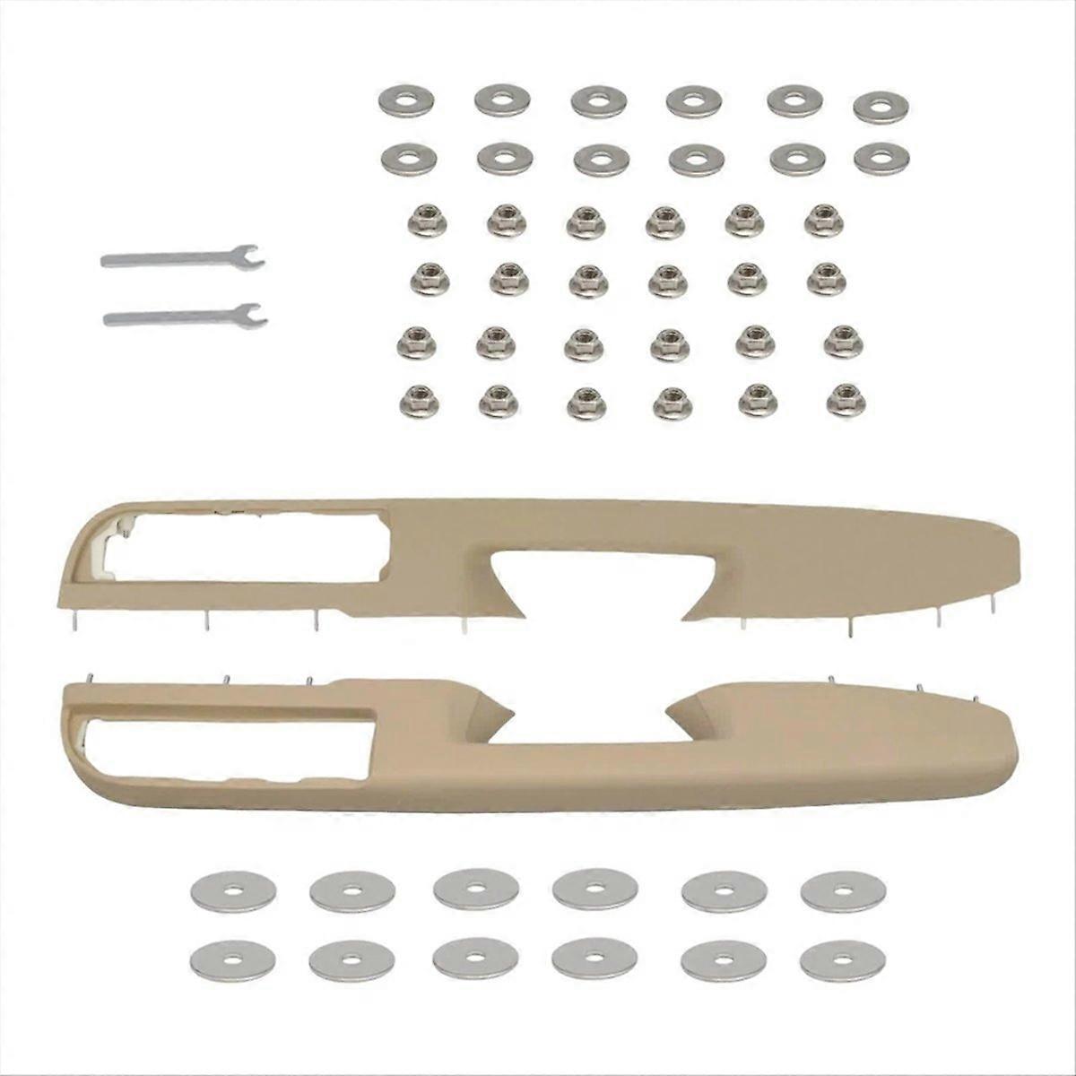 1Pair Front Door Handle Armrest Panel Repair for Beige