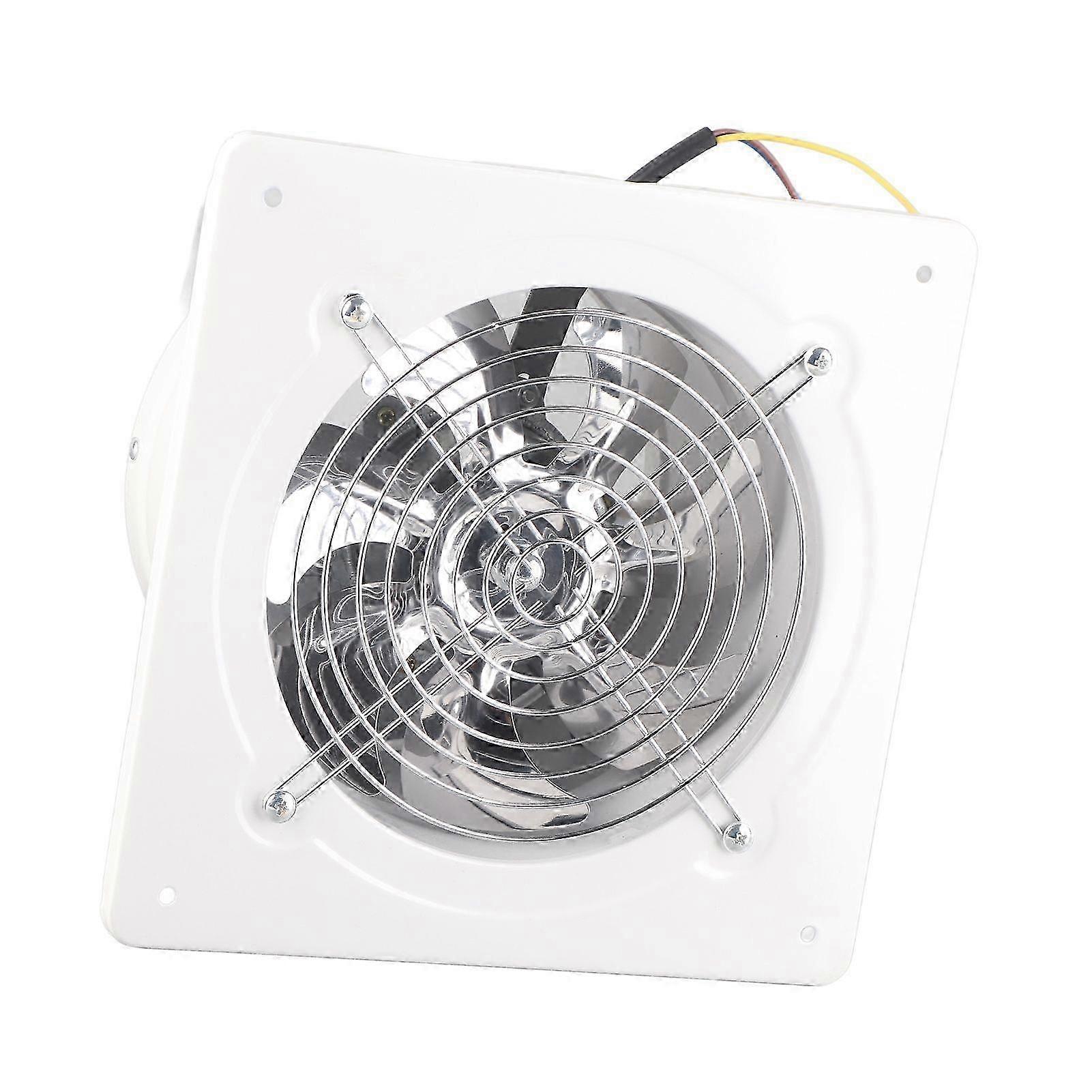 Ventilateur d'extraction industriel 25-26 220 V 167 mm pour mur et fenêtre, pour cuisine et bureau