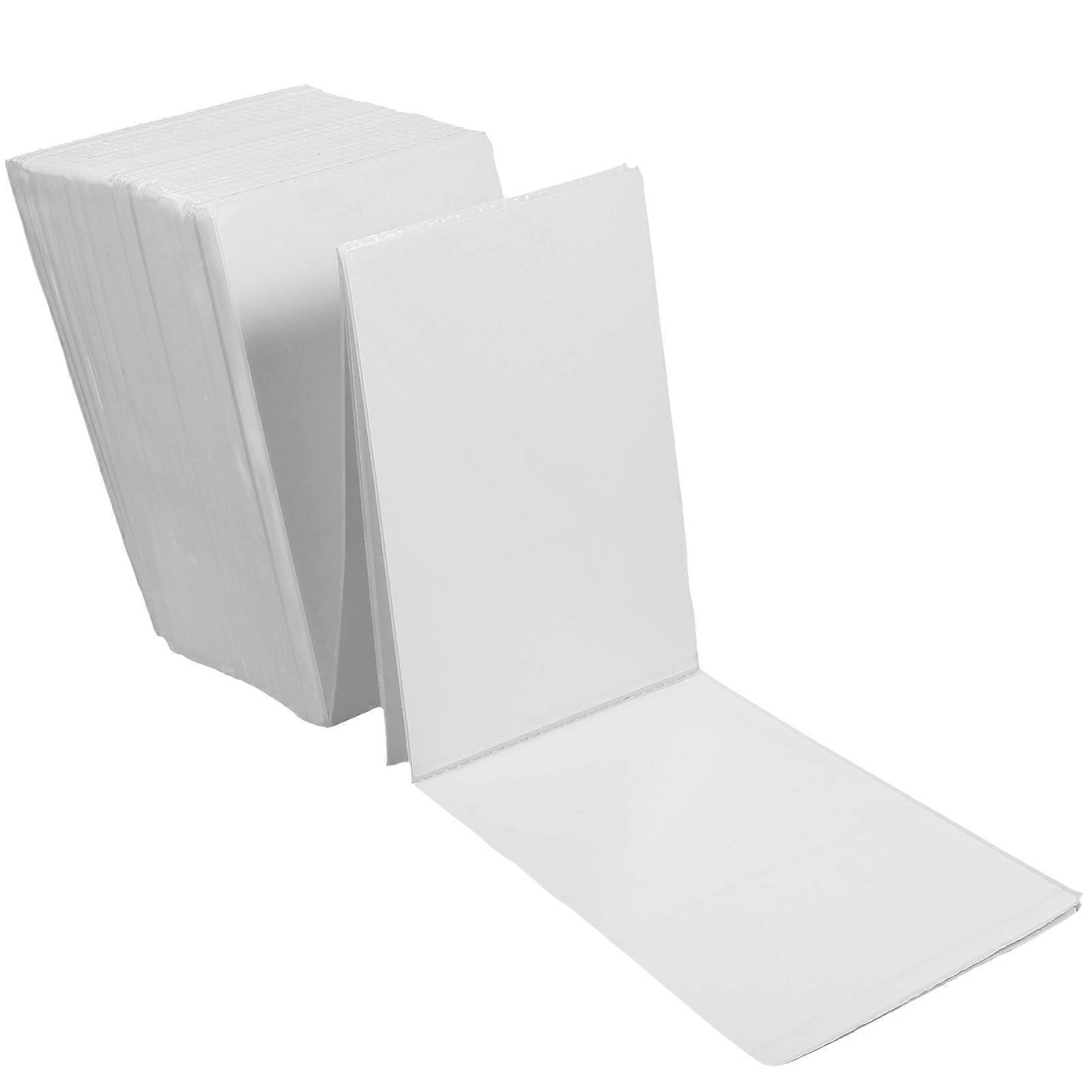 Self Adhesive Label Paper for Marking 500Pcs Thermal Labels White