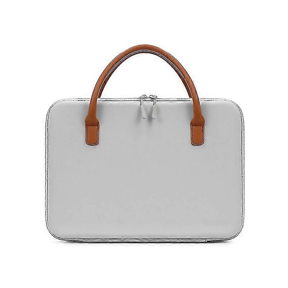 For Baona Bnf020 Multifunctional Waterproof Wearresistant Computer Bag Specification Leather Gray