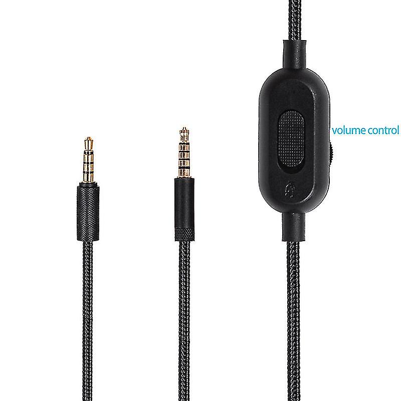 Audio Cable For Logitech Gpro X G233 G433 Alpha Gaming Headphone Cable