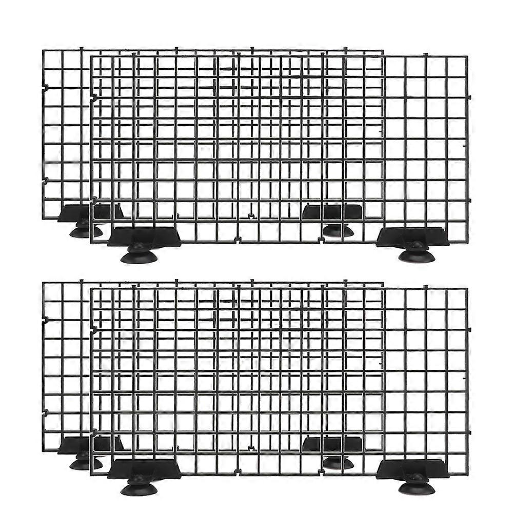 Aquarium Partition Plastic Grid Board for Tank Separation 8Sets