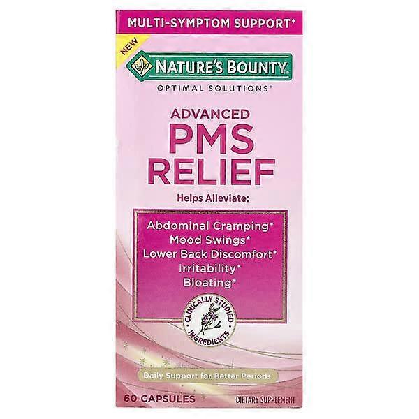 Nature's Bounty, Optimal SolutionsÃÂÃÂÃÂÃÂÃÂÃÂÃÂÃÂ®, Advanced PMS Relief, 60 Capsules