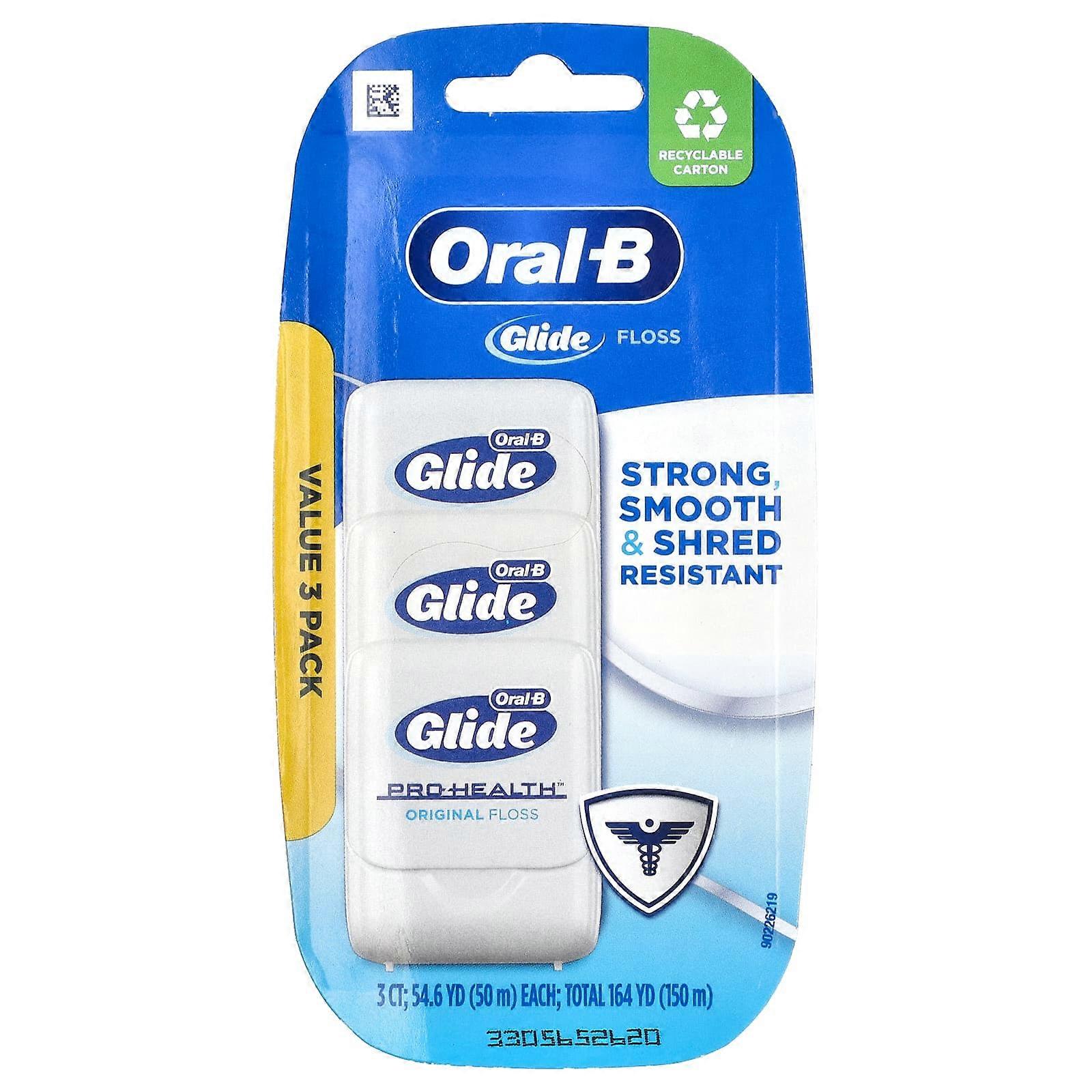 Glide, Pro-Health, Original Floss, 3 Pack, 54.6 yd (50 m) Each