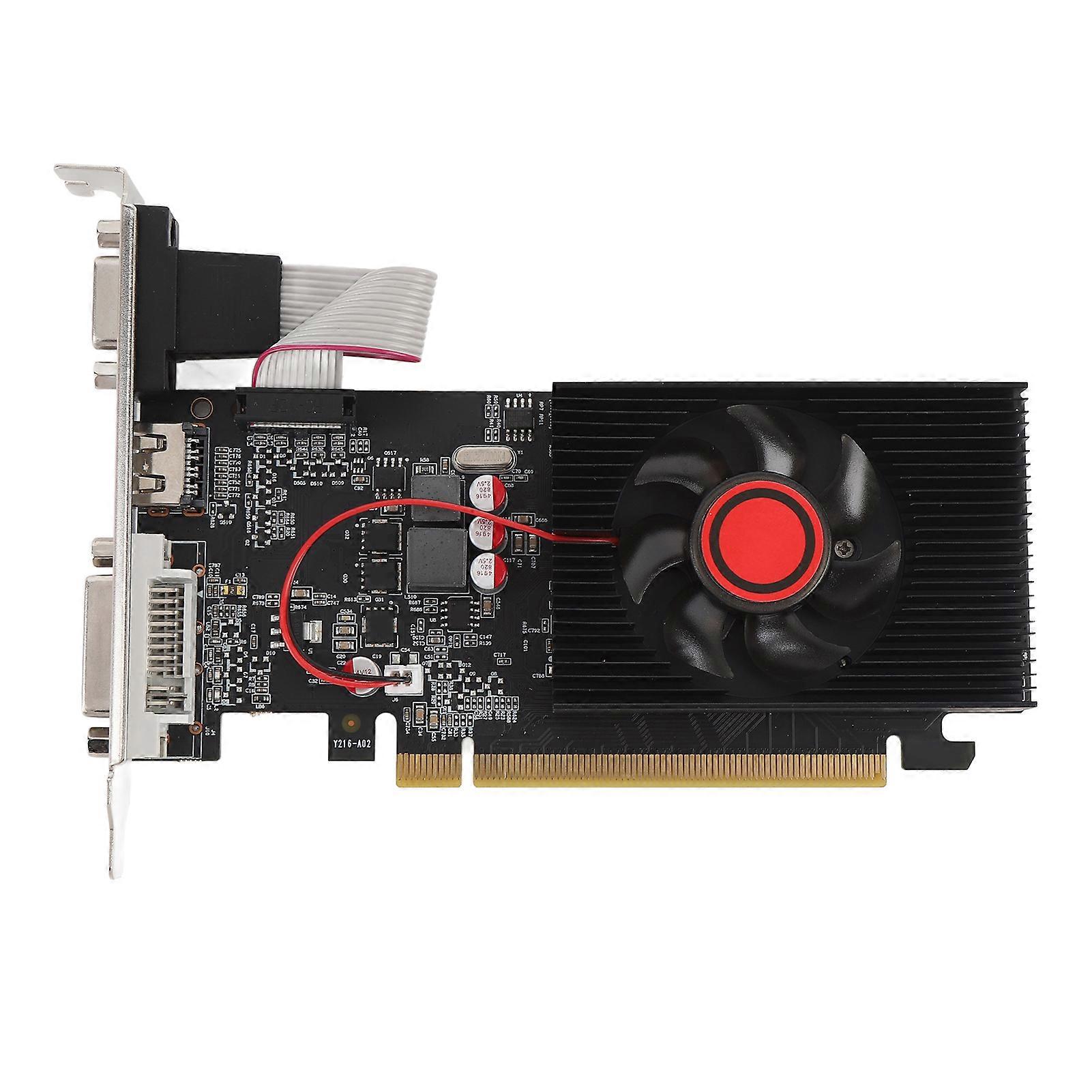 1GB DDR3 Gaming Graphics Card PCIe 2.0 16X Video Card with DVI VGA HD Interface