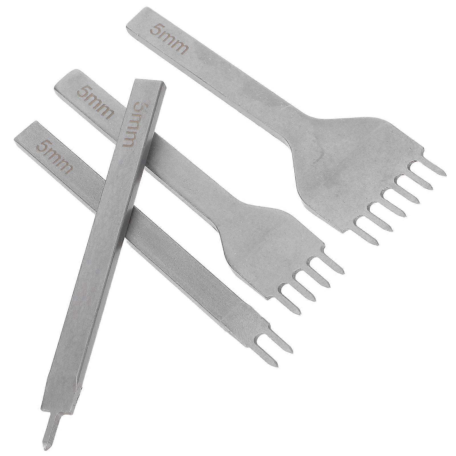 Punch Tool for DIY Crafts with 4Pcs Hollow Punch Tool Set