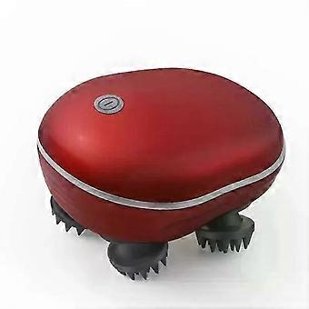 25-26 Electric Scalp Head Massager Red Light Therapy Antistress Relax Body Massage Remove Muscle Tension Tiredness Massageador Tool