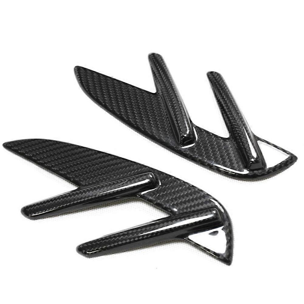 Dry Carbon Fiber Spoiler Styling Front Side Cheek Fender Trim for BMW G80 M3 Coupe Models 2021 2022 2023 2024