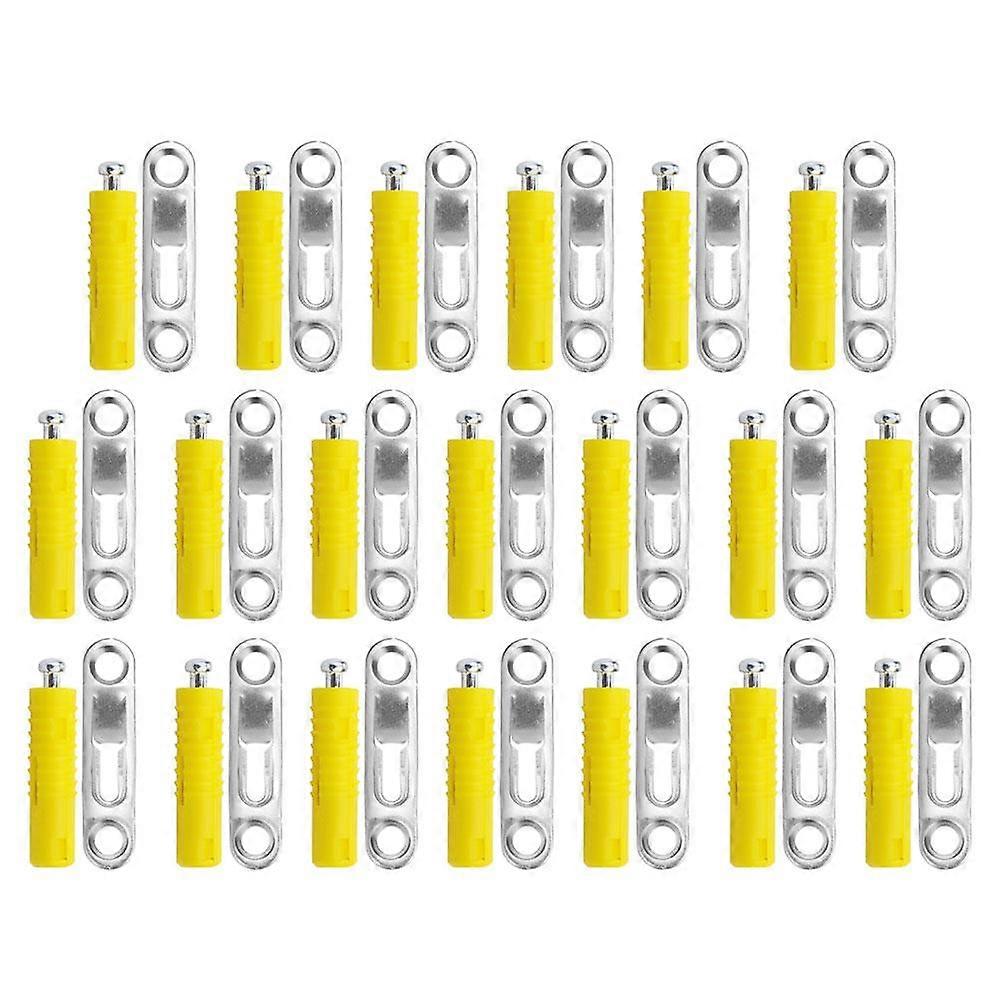 20 Pieces of Hidden Sliding Buckles, Two in One Invisible