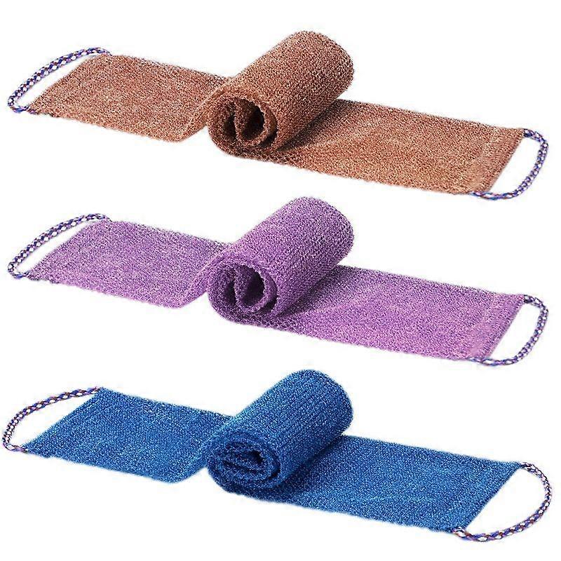 African Exfoliating Bathing Back Scrubbers with Handles
