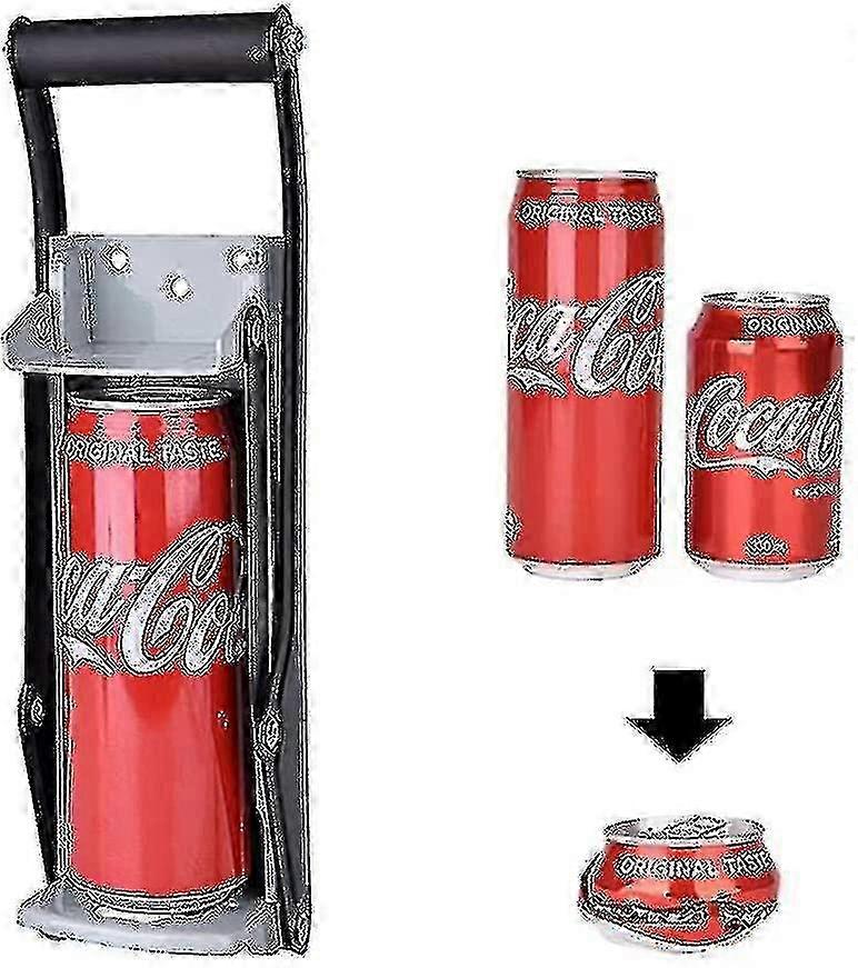 Can Crusherbottle Opener 500ml Heavy Duty 16oz 2 In 1 Crushes Soda Cans -ZHENV 25-26s