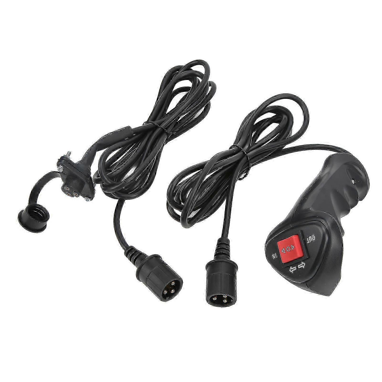 con Winch Remote Controller,Winch Remote Controller Handheld Winch Control Switch Offroad Winch Remote Control Compact and Lightweight 25-26
