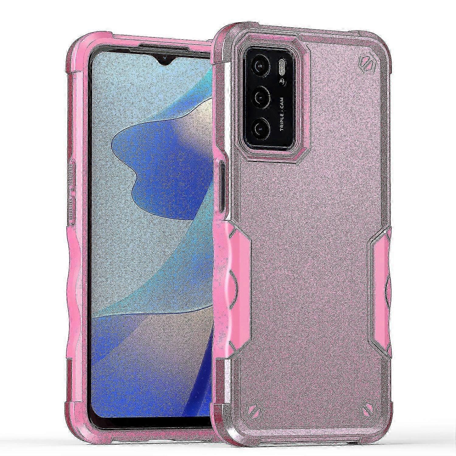 New Heavy Duty Dual Layer Shockproof Case for Oppo A16 Mobile Phone Cover