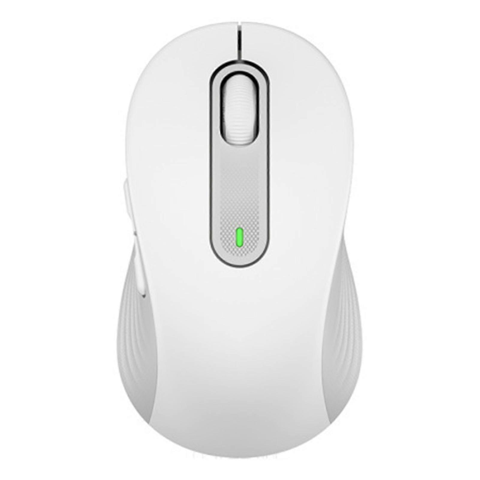 Mouse wireless M650 2,4 GHz compatibile con Bluetooth, doppia modalità, ergonomico, DPI regolabile, silenzioso, mini mouse universale leggero e senza fili per computer e ufficio.