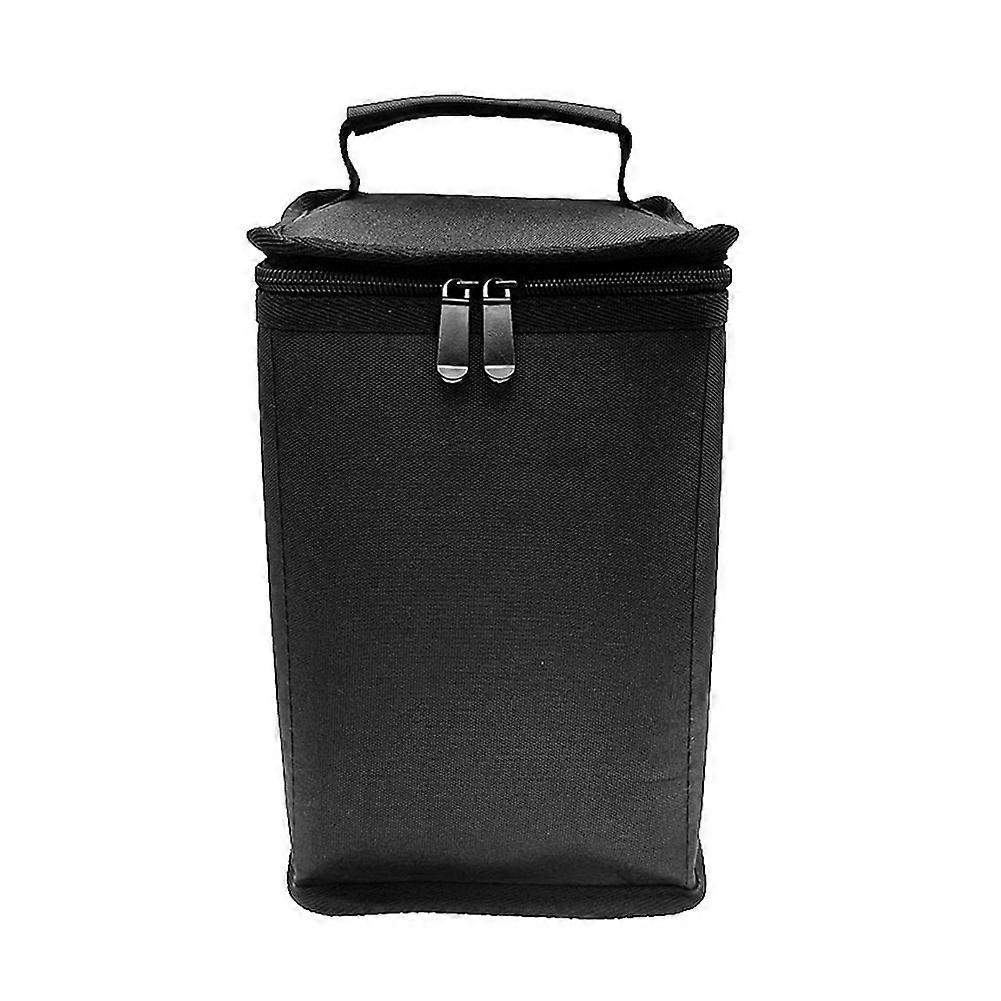 Camping Gas Tanks Storage Bag Protective Case Black Small