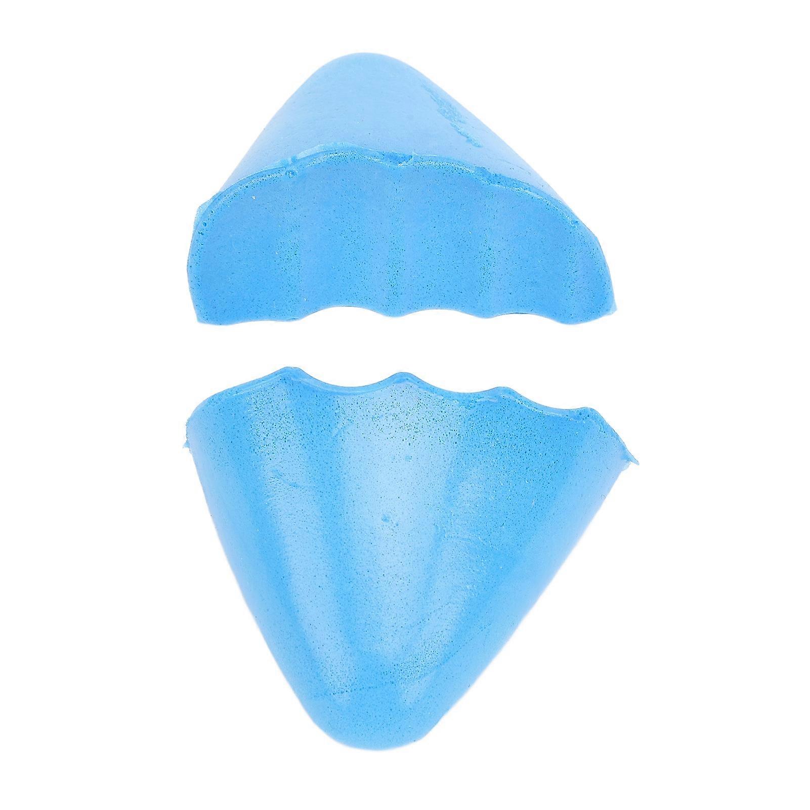 4 Pairs Toe Inserts Thickened Soft PU Foam Anti Slip Shoe Toe Cushion Filler for High Heels Sneakers Boots Blue Pointed Toe: 5.4 X 4.4 X 2.6cm / 2.1 