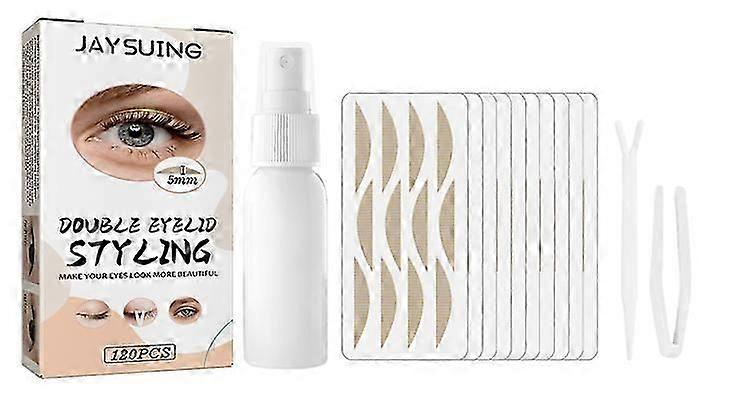 Double Eyelid Patch Beauty Eye Patch Glue-Free Contact With Water Is Sticky No Trace Invisible Breathable Double Swelling Bubble Eye