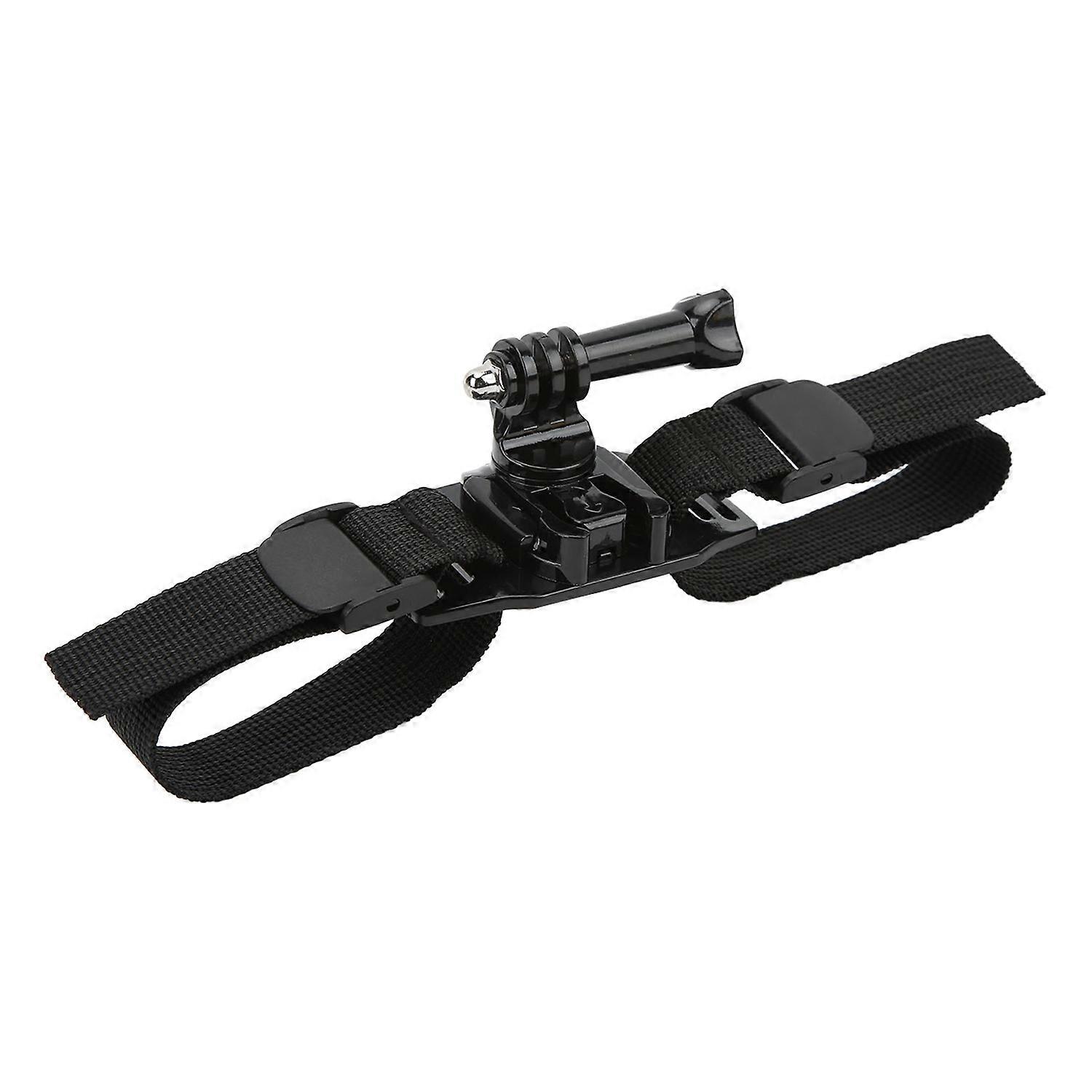 Action Camera Helmet Mount Strap Attachment with Bracket Adapter Base for Hero 9/10 Motion Camera