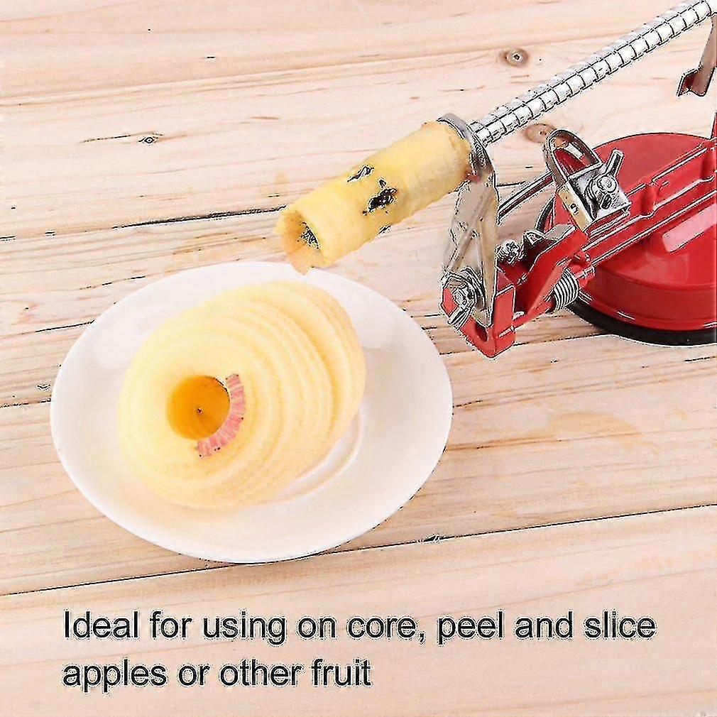 3 In 1 Apple Slinky Machine Peeler Corer Fruit Cutter Slicer Kitchen Tool