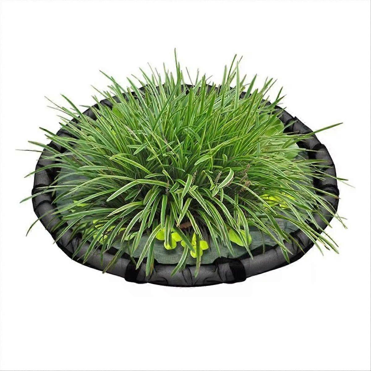 Floating Plant Corral Floating Island Plant Protector Pond Netting Round Fish Tank Fence for Duckwe