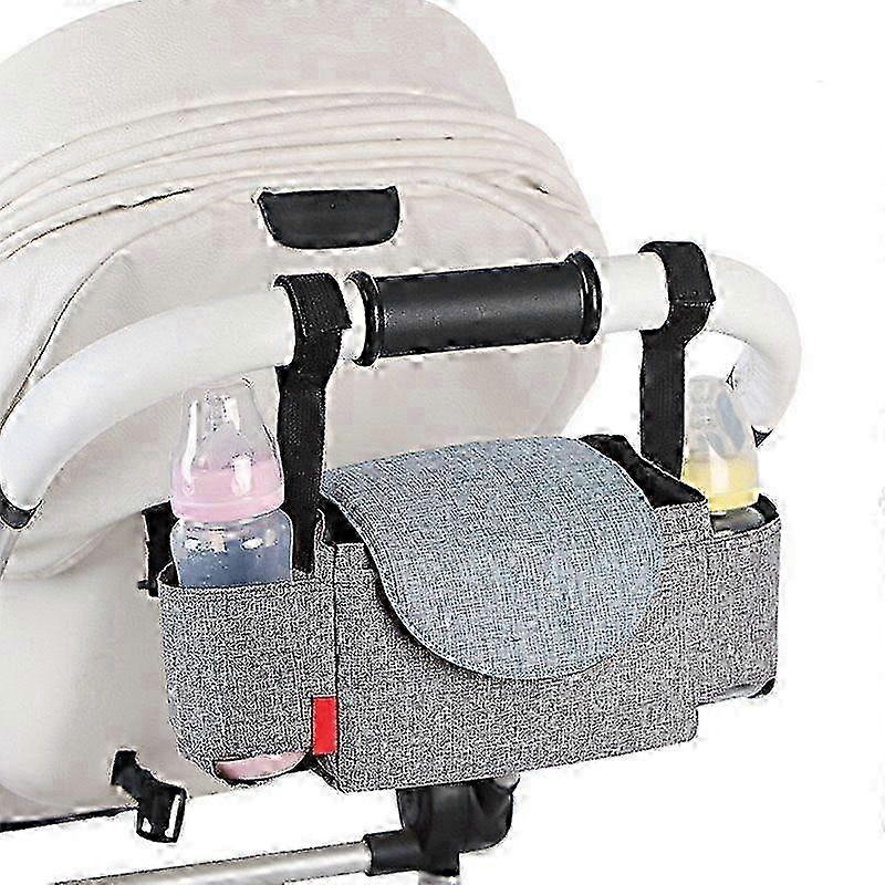 Pram Or Stroller Organizer, Stroller Storage Bagblue