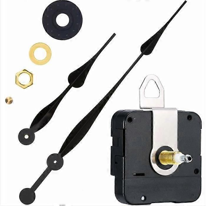 Quartz Clock Movement Replacement Clock Mechanism with 12" Long Hands for DIY Clocks