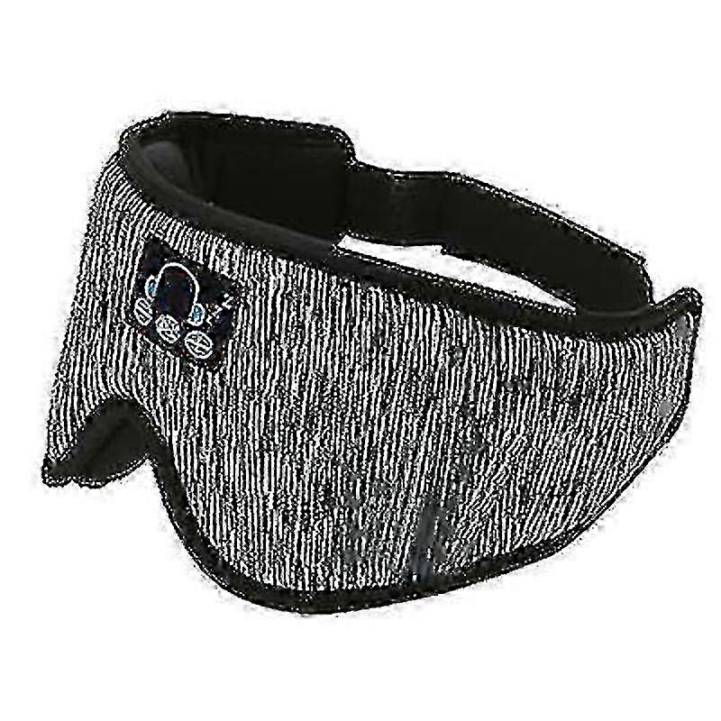 Wireless Bluetooth sleep eye mask, shading and breathable to help sleepDark Gray