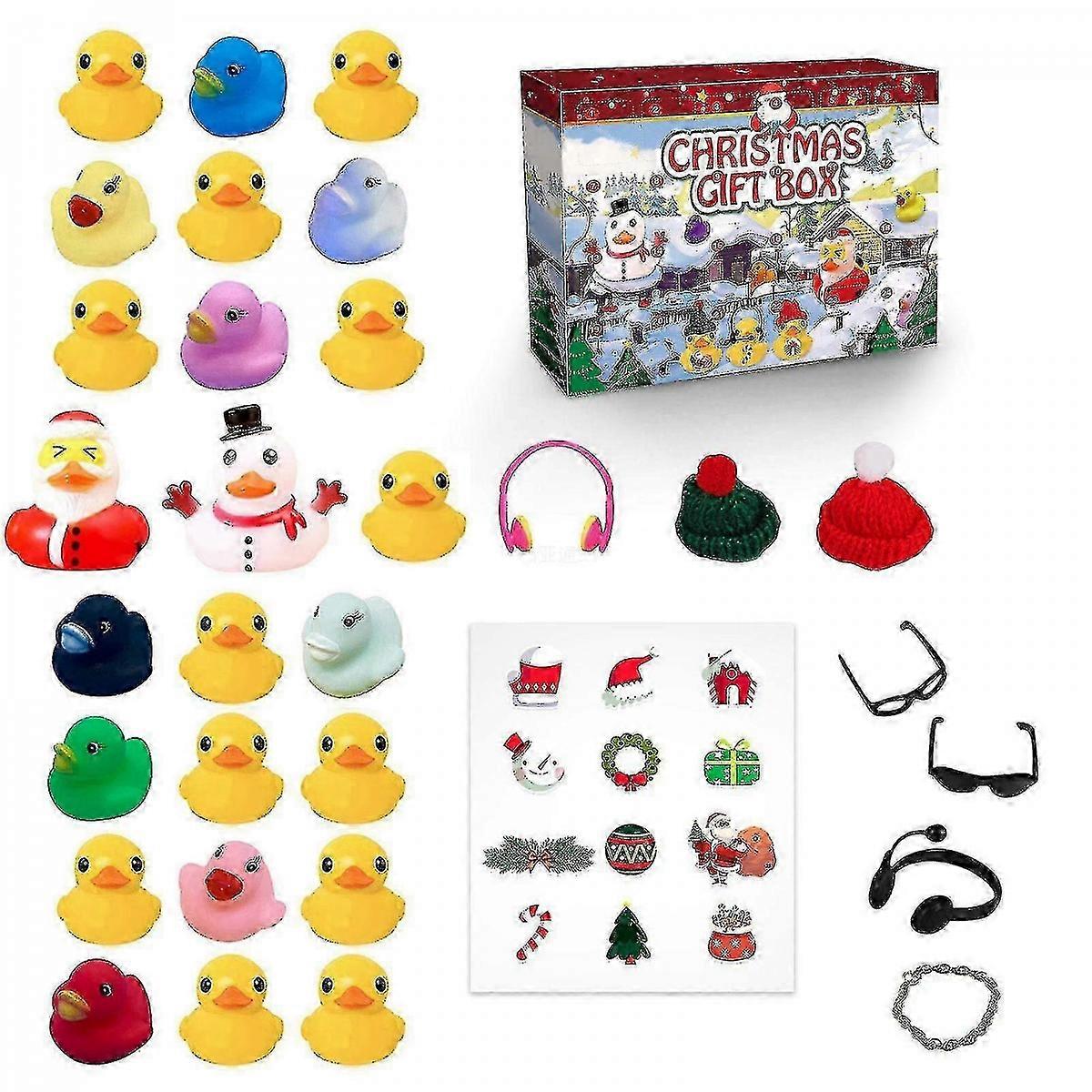 24 Countdown Blind Box, Rubber Blind Box Box