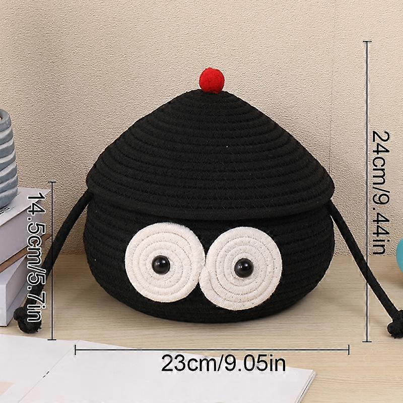 1PC Decorative Multipurpose Storage Container Decorative Storage Bin 23x14.5cm