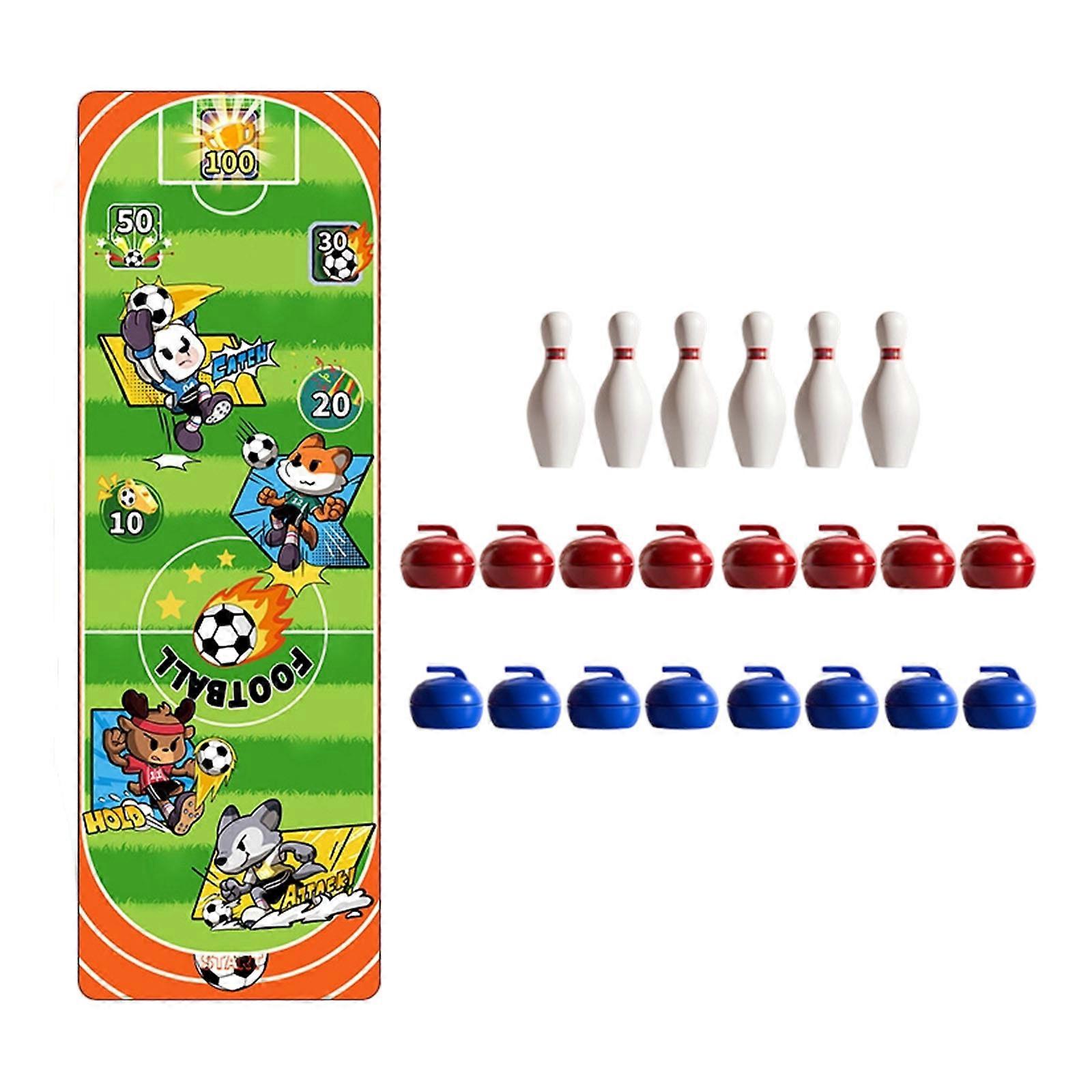 Kids Cognitive Development Rubber Game Parent Child Interaction Toy 3+ Years Corner Portable Educational Board Game Multicolor