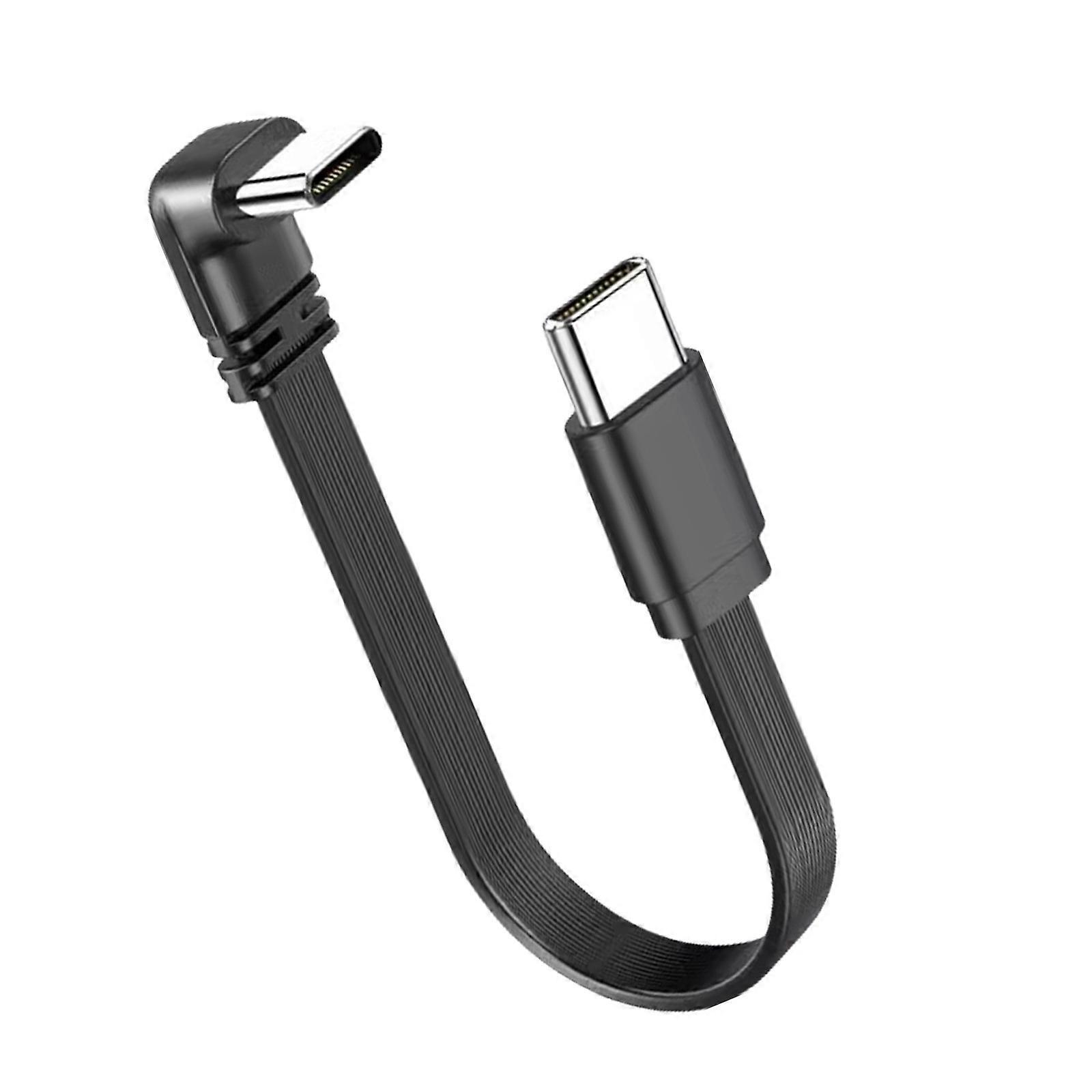 100W 480Mbps Charging & Data Sync Cord Wire USB C Male to USB C Male Fast Charging Data Transfer Cable for Phone Tablet Multicolor