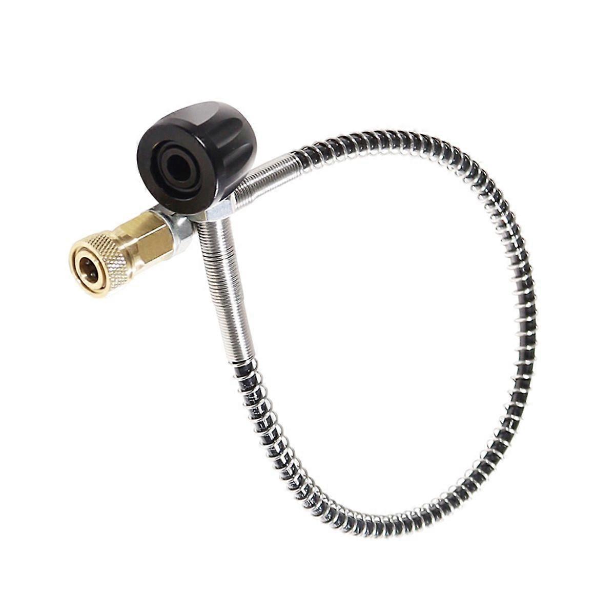 Diving Valve Conversion Adapter,Scuba Diving Adapter Filling Station for Yoke to 8mm Quick Inflation