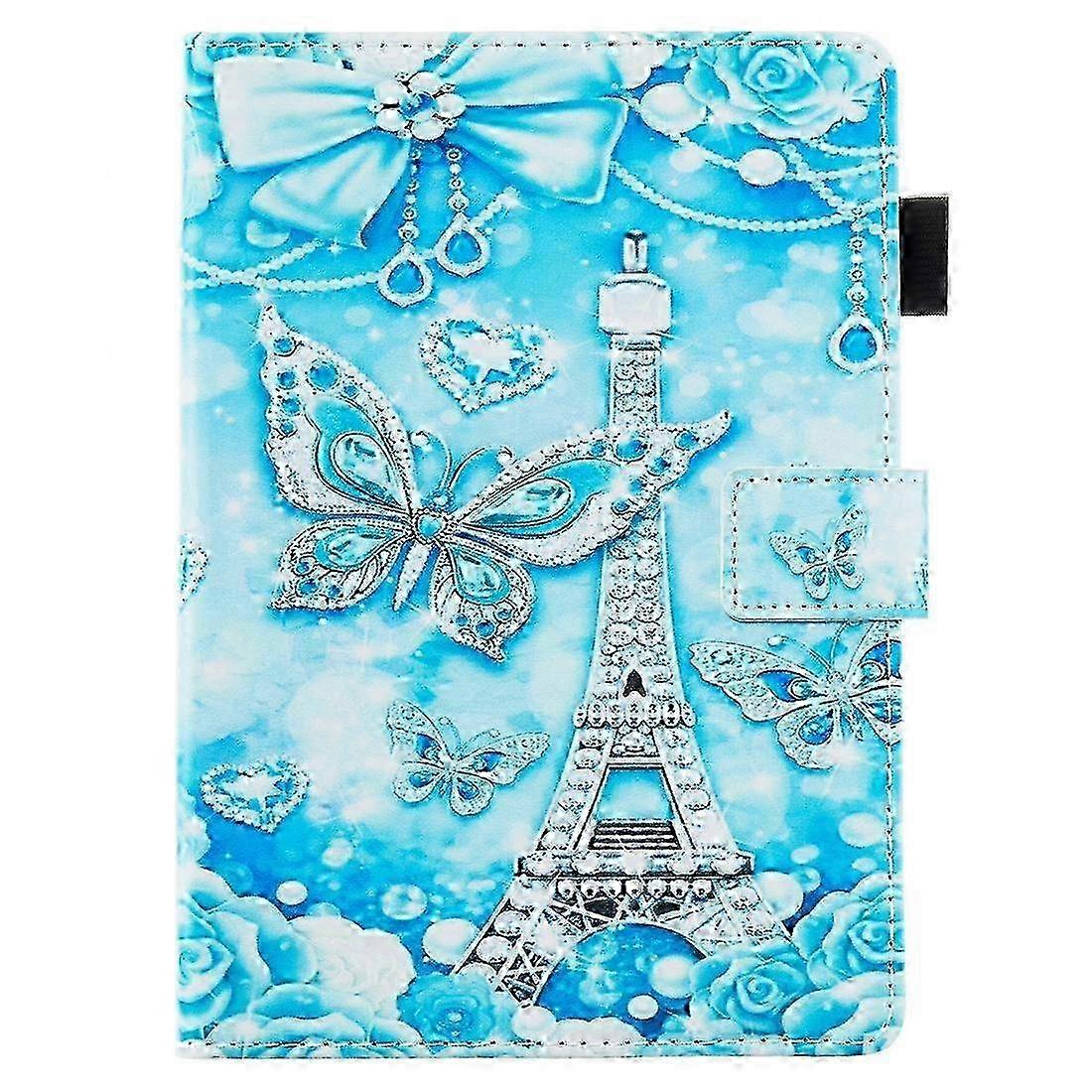 Flat Texture Flat Leather Case with Card Slot & Wallet & Holder & Sleep / Wake-up Function For Amazon Kindle Fire HD 8 (2020) 2025