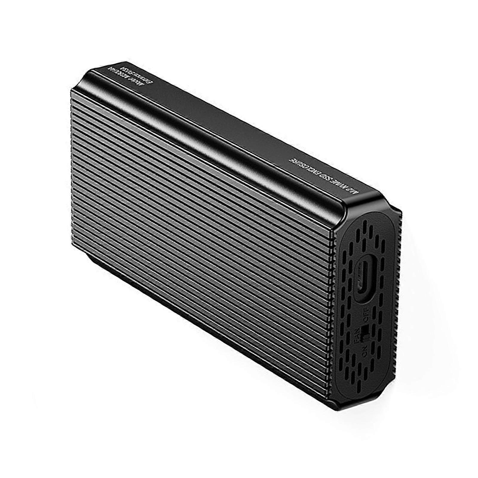 Usb4 Drive Disk Enclosure 40Gbps highly Speed NVME Laptops External Mobile Hard Drive Case Multicolor