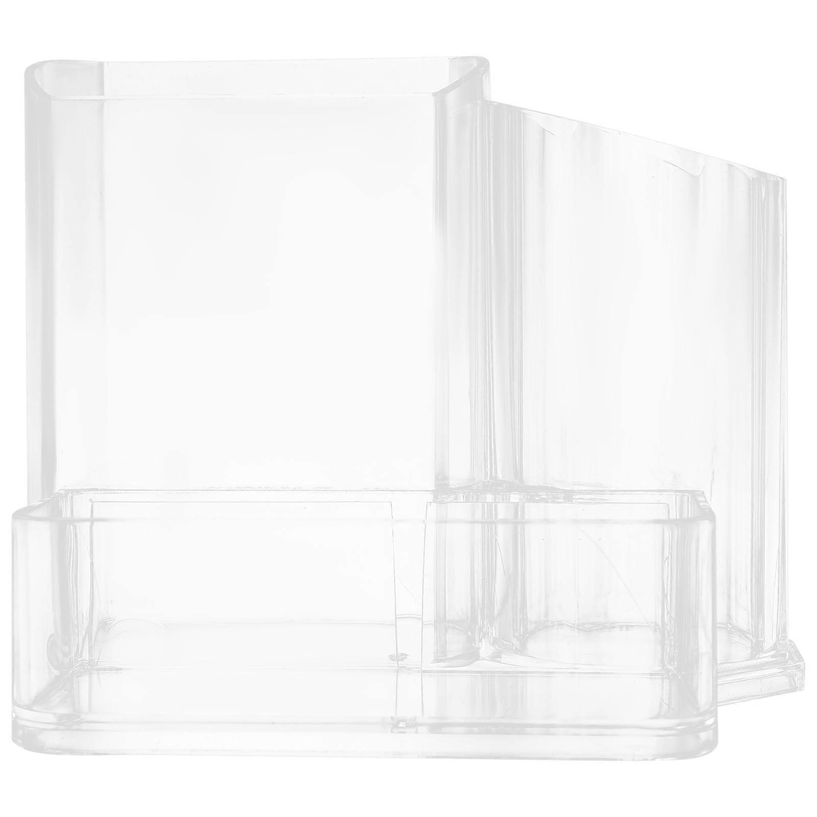 Transparent Acrylic Nail Tool Storage Box for Desktop Organization