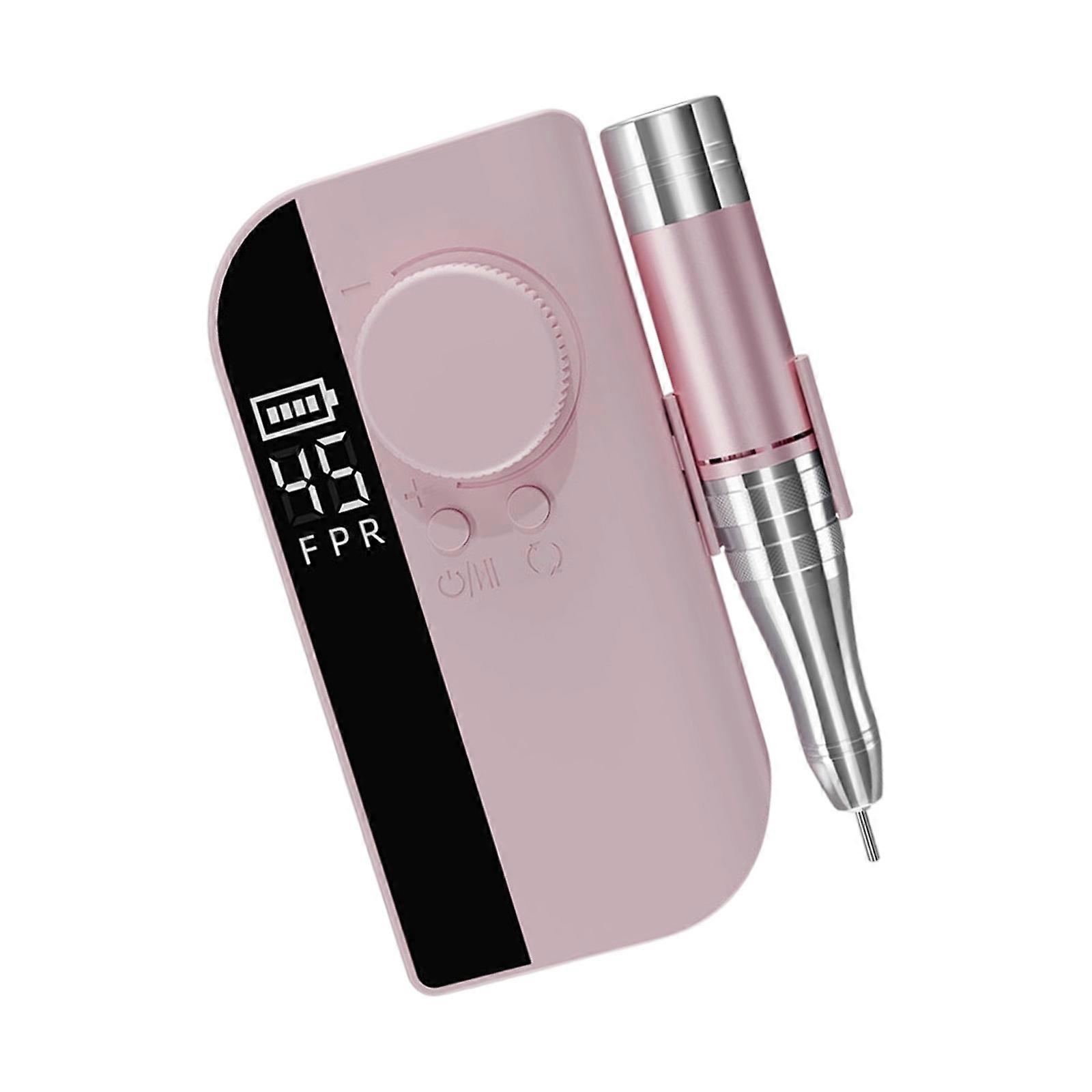 USB CREATE Consistent Unguis Polisher And Tall Capacity External Battery Fast Charging Essential Addition  Pink