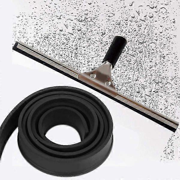 Window Squeegee Rubber Window Cleaning Replacement Rubber Replacement Squeegee Premium Universal