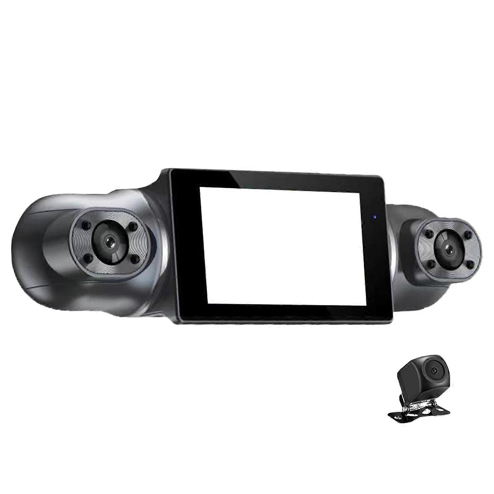 4Channel 1080P DashCam Car Security Camera,Night Sights,Front+Left+Right+Rear Car Recorders Comprehensive Road Safe Multicolor