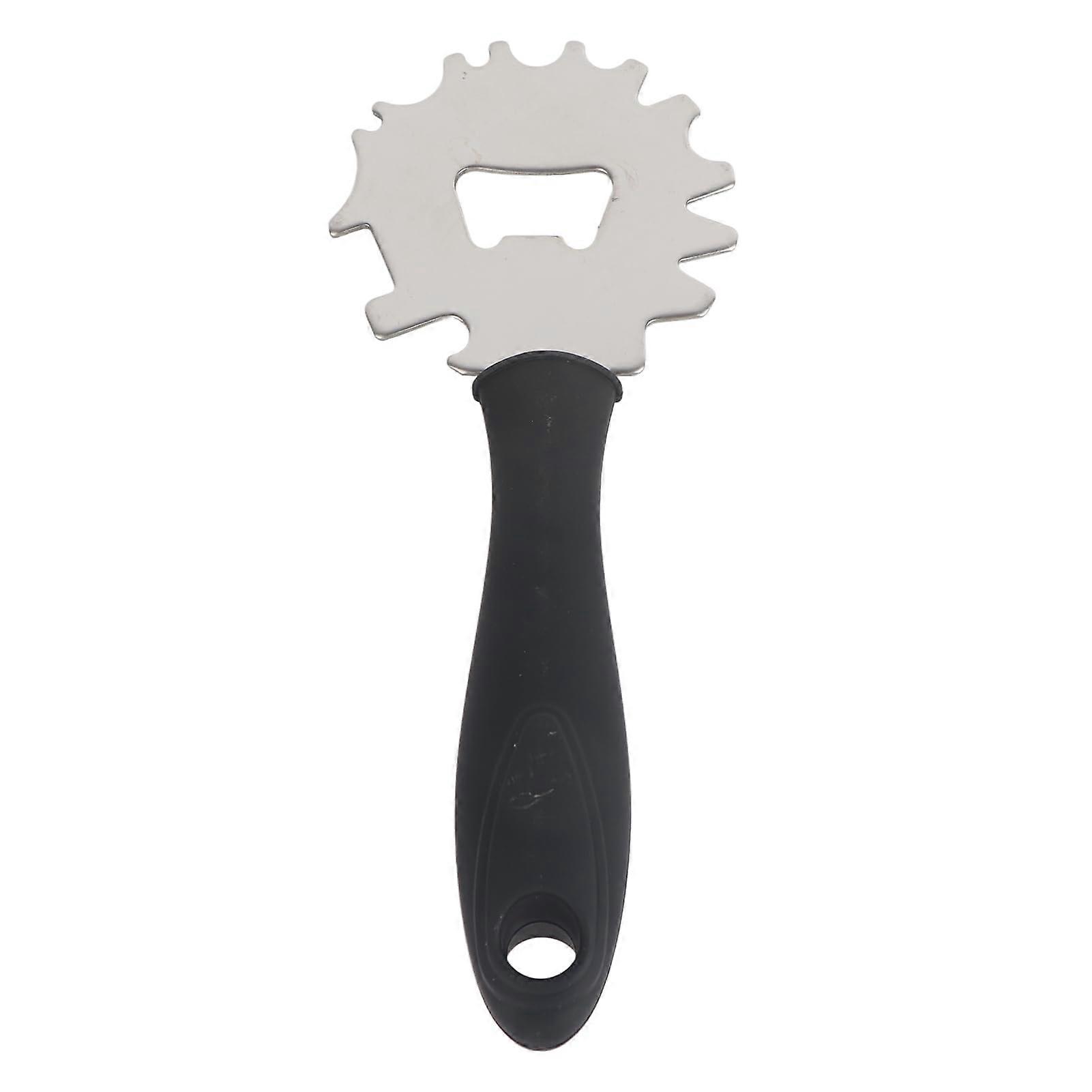 Stainless Steel Grill Scraper Tool for BBQ – Wire Universal Grate Cleaner with Residue Removal Edge