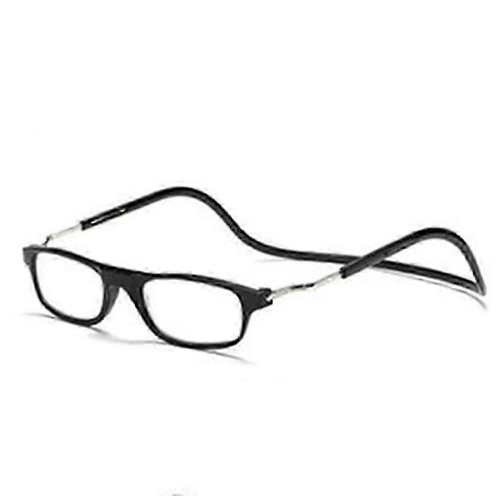 Folding Magnetic Reading Glasses for Men and Women with Front Click & Neck Hanging Design