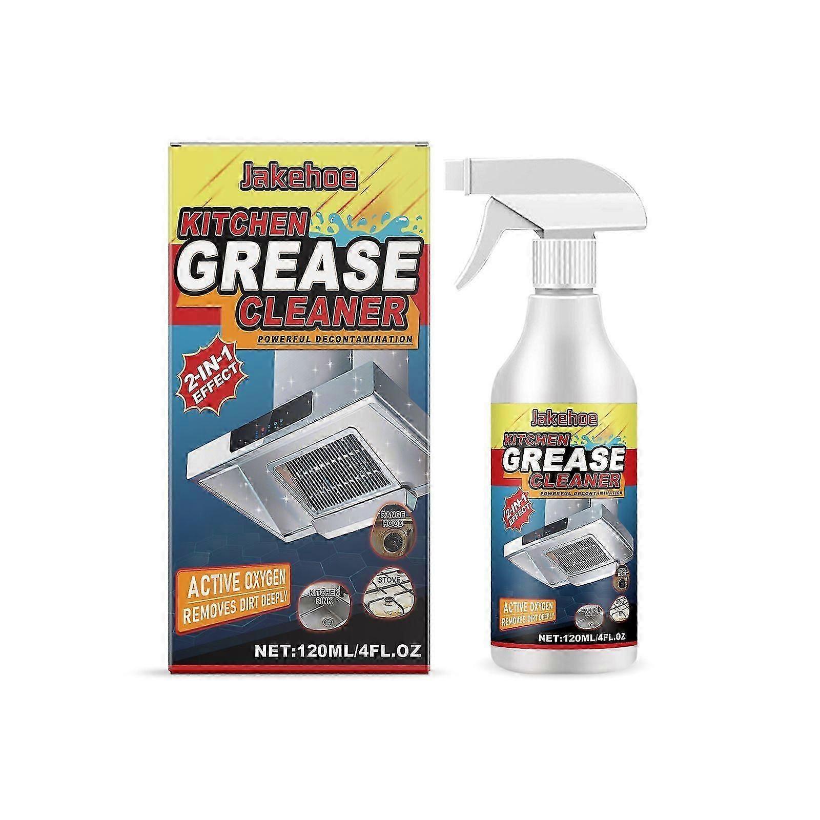 Deep Cleaning Kitchen Foam Cleaner for Oil Residue and Grease Build Up Removal
