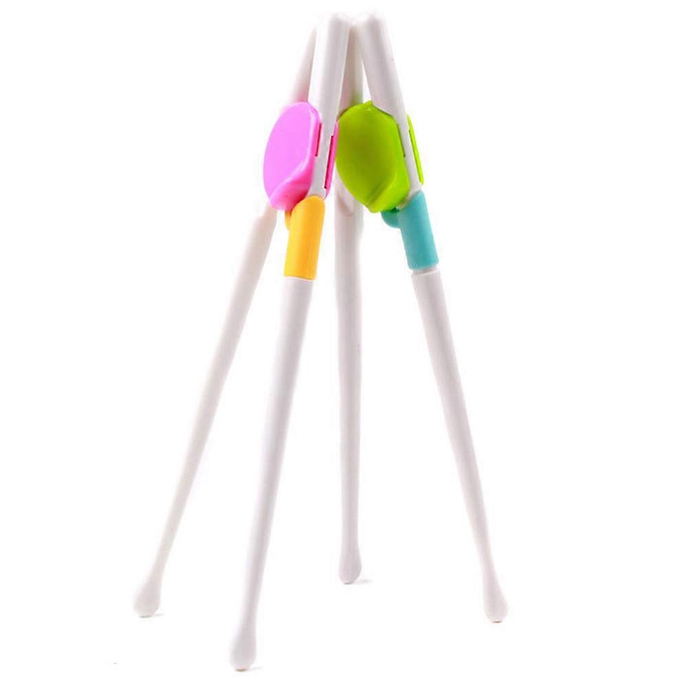 Portable Reusable Practice Chopsticks for Kids to Improve Skills and Develop Fine Motor Multi Color