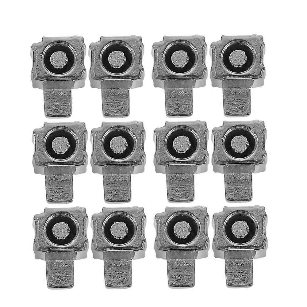 6 Pairs Metal Lock Buckles Replacement Gamepad Parts for Switch Controller Repair Latch Accessory to Extend Service Life